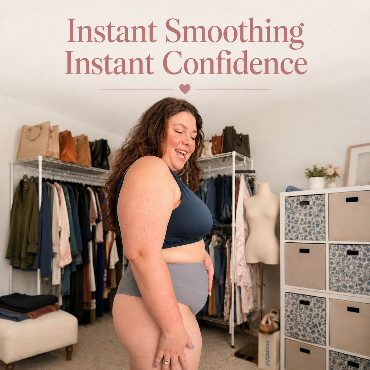 CurveVeil™ High-Waist Shaping Thong