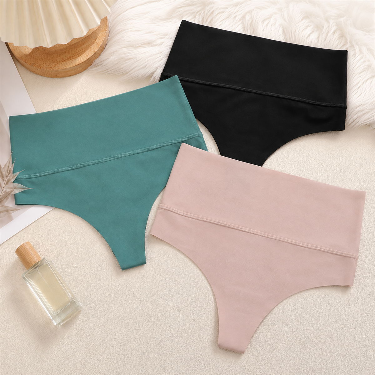 CurveVeil™ High-Waist Shaping Thong